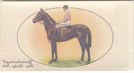 1933 Player's Derby and Grand National Winners Transfers #11 Gainsborough Front